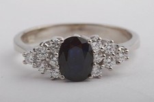 Ring saphir brillant gebraucht kaufen  München