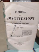 Romagnosi scienza delle usato  Roma