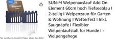 Teiliger welpenlaufstall gebraucht kaufen  Bad Lippspringe