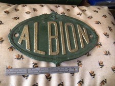 Cast iron albion for sale  NORWICH