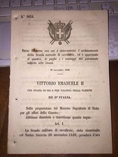 Regio decreto ordinamento usato  Ferrara