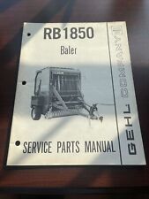 Gehl rb1850 round for sale  Chambersburg