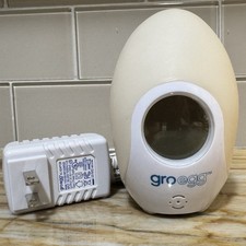 Usado, Termômetro GroEgg quarto de bebê LCD mudança de cor luz noturna digital criança comprar usado  Enviando para Brazil