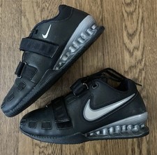 Tênis de halterofilismo Nike Romaleos 2 feminino EUA 8.5 couro preto FRETE RÁPIDO comprar usado  Enviando para Brazil