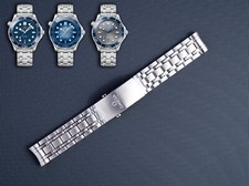 Pulseira de aço genuína OMEGA 20mm Seamaster Diver 300M STZ010108 FABRICANTE DE EQUIPAMENTO ORIGINAL comprar usado  Enviando para Brazil