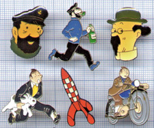 Lot pin tintin d'occasion  Massy