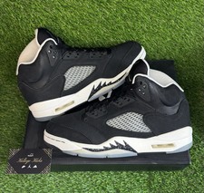 Nike Air Jordan 5 Oreo Branco Preto Retro Lote V Masculino Tamanho 9 CT4838-011 ICEY VNDS comprar usado  Enviando para Brazil