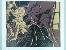 Pablo picasso linolschnitt gebraucht kaufen  Rodenbach