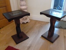 dark table wooden side for sale dark table wooden side for sale LLANELLI