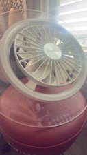 Usado, Ventilador de teto sem lâmina montagem embutida com luz LED e controle remoto – moderno, silencioso, caixa aberta comprar usado  Enviando para Brazil
