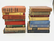 Vintage Book Lot of 5 Old Antiquarian Rare Decoration Hardcover Books comprar usado  Enviando para Brazil