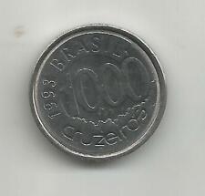 BRASIL 1000 Cruzeiros 1993 KM# 626 20mm., usado comprar usado  Enviando para Brazil