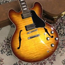 Guitarra elétrica Gibson ES-335 Figured Iced Tea 2023 3,51kg, usado comprar usado  Enviando para Brazil