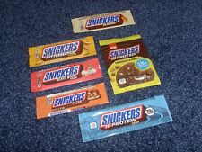 Snickers chocolate wrappers for sale  HOUNSLOW