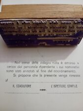 Raro timbro poste usato  Reggio Calabria