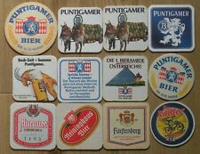 Bierdeckel österreich 12x gebraucht kaufen  Eichenau