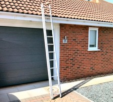 Section ladders. 2.95m for sale  WOODHALL SPA