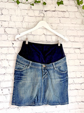 Maternity denim skirt for sale  LONDON