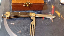Taschenmesser gabel horn gebraucht kaufen  Düsseldorf