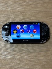 Console portátil Sony PlayStation Vita PCH-1000 preto OLED + cartão de memória 32GB, usado comprar usado  Enviando para Brazil