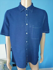 Camicia uomo blu usato  Suzzara