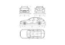 Photo blueprint audi for sale  UK