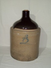 Primitive stoneware crock for sale  Mill Creek