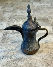 Antique brass dallah for sale  Bennington