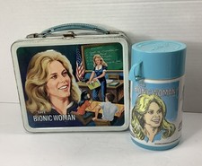bionic woman metal lunchbox for sale  Sussex