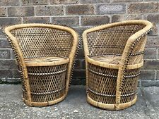Pair child rattan for sale  LINCOLN