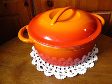 Orange casserole dish for sale  WATFORD