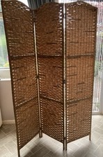 Rattan panel screen for sale  RUGBY