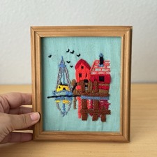 Vtg crewel embroidery for sale  Charleston