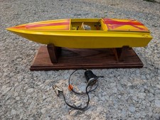 Usado, Barcos de controle remoto embarcação barco nitro 18".  Controles Futaba, suporte, não testados comprar usado  Enviando para Brazil