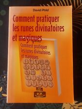 Livre pratiquer runes d'occasion  La Crèche