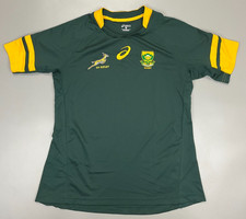 Camisa Asics feminina África do Sul rugby união em casa tamanho G comprar usado  Enviando para Brazil