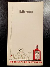 Rare menu vierge d'occasion  Lyon II