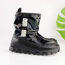 Mini bota UGG feminina clássica Brellah tamanho 11 preta sherpa repelente de água comprar usado  Enviando para Brazil