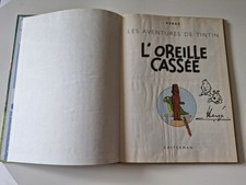 Tintin dédicace hergé d'occasion  Toulouse-