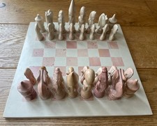 African soapstone chess for sale  WIGAN