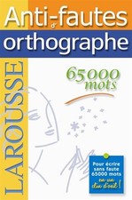 Anti fautes orthographe d'occasion  France