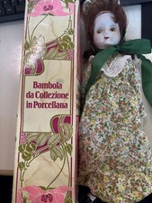 Bambola collezione porcellana usato  Crotone