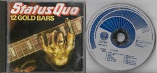 CD Status Quo "12 Barras de Ouro" RARO ORIGINAL ALEMÃO OCIDENTAL ERA ALVO 'VERTIGEM AZUL' comprar usado  Enviando para Brazil