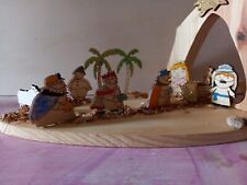 Presepe artigianale legno usato  Varese