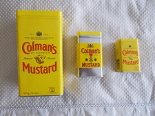 Mustard tins colmans for sale  MAIDENHEAD
