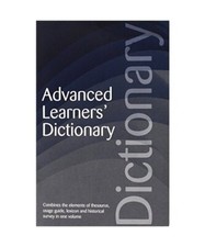 Advanced learners dictionary gebraucht kaufen  Trebbin