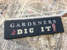 Vintage wood sign for sale  WINDSOR