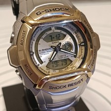Relógio masculino digital analógico modelo raro moldura dourada CASIO G-SHOCK G-540D perfeito estado comprar usado  Enviando para Brazil