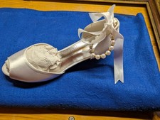 Elegante weiße pumps gebraucht kaufen  Staufenberg