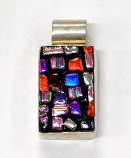 Sterling silver dichroic for sale  GRAVESEND